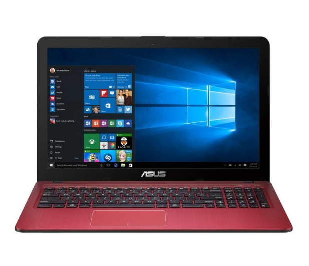 ASUS R540LJ-XX338T i3-5005U/4GB/1TB/Win10X czerwony - 352741 - zdjęcie 3